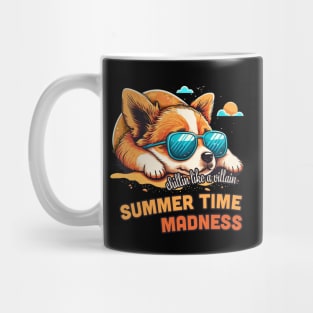 Chillin like a Corgi villain Mug